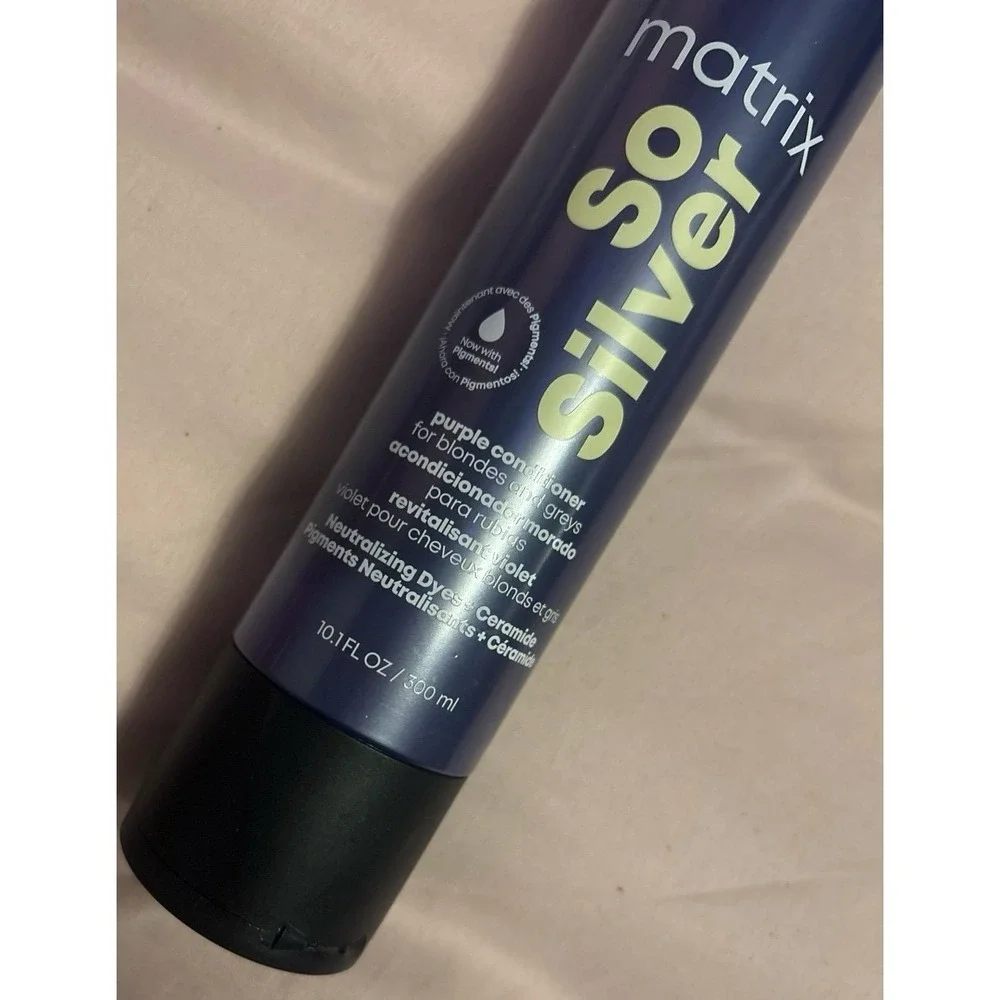 NEW Matrix So Silver‎ Purple Conditioner for Blondes, Removes Brassy Undertones